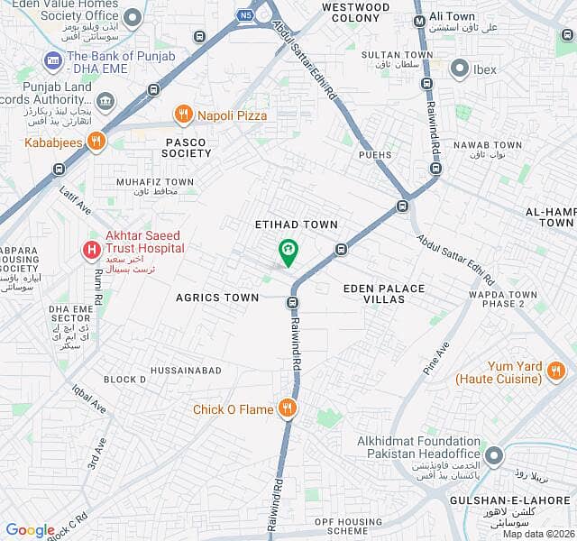 5 Marla Plot Available In Etihad Town Phase 2 C Block Possession Plot 0