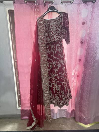 Bridal red lehenga