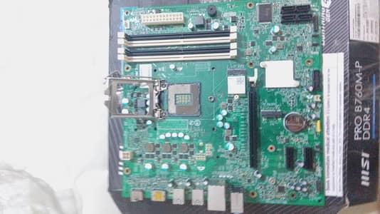 6th generation  motherboard with processor i5 6500
