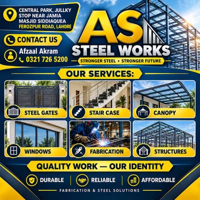 Steel Gates, Staircase , Railings , Grills  & Fabrication , Welding