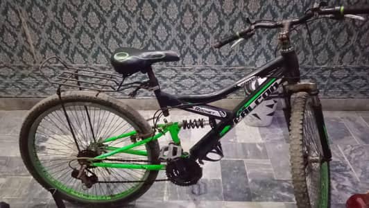 shock & gear disc brake 26 inch cycle