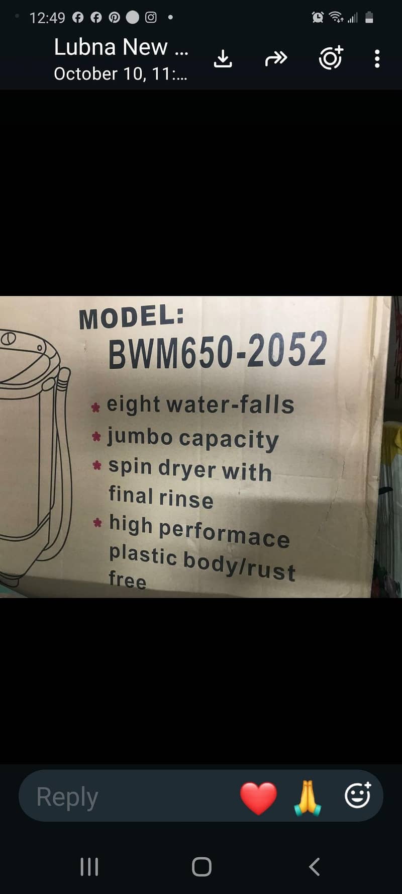 Washing Machine Semi Automatic 1
