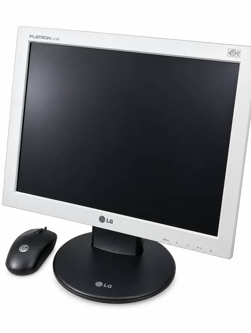 Computer Setup(Monitor,CPU,Keyboard also VGcable, Power Cable included 1
