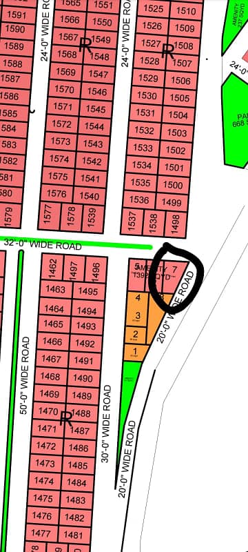 CORNER 50 FEET ROAD FACING 129 SQ YARDS PLOT FOR SALE AT OVERSEAS BLOCK NTR-01