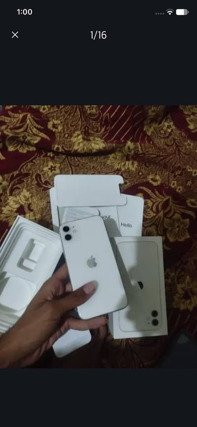 Iphone 11 factory display message al ok