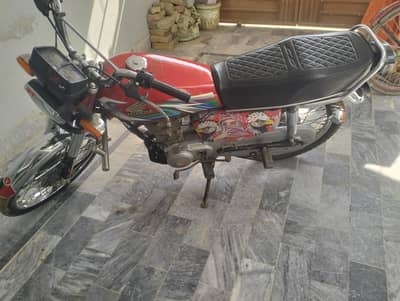 Honda 125 2023 model all Punjab number