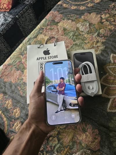 Apple iPhone 15 Pro Max with brand new condition