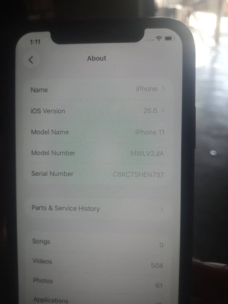 Apple iPhone 11 10