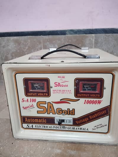 10,000W Heavy-Duty Automatic Voltage Stabilizer – SA Gold