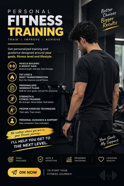 Personal Fitness trainer
