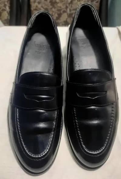 Josepht Black Loffer Leather Shose Euro 43/9