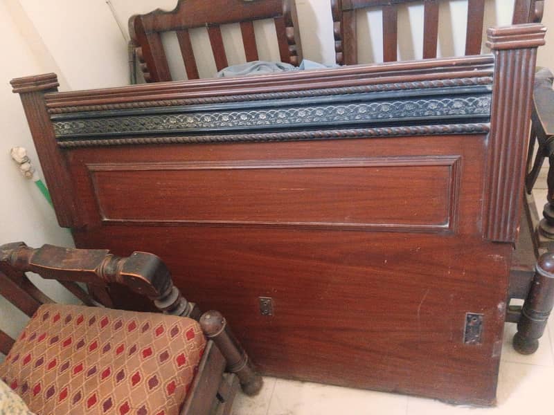 Wood Bed Frame 2