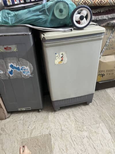 Washer and dryer