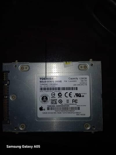 Toshiba 128GB SATA SSD for Laptop & PC