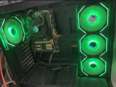  i7 4th Gen | 8GB RAM | 128GB SSD + 500GB HDD | RGB Gaming PC 