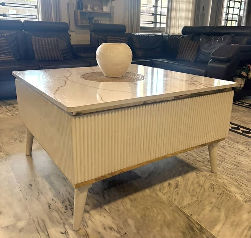 Centre Table White 1