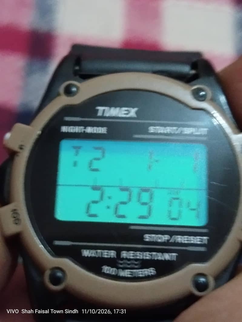 Timex digital watch 5