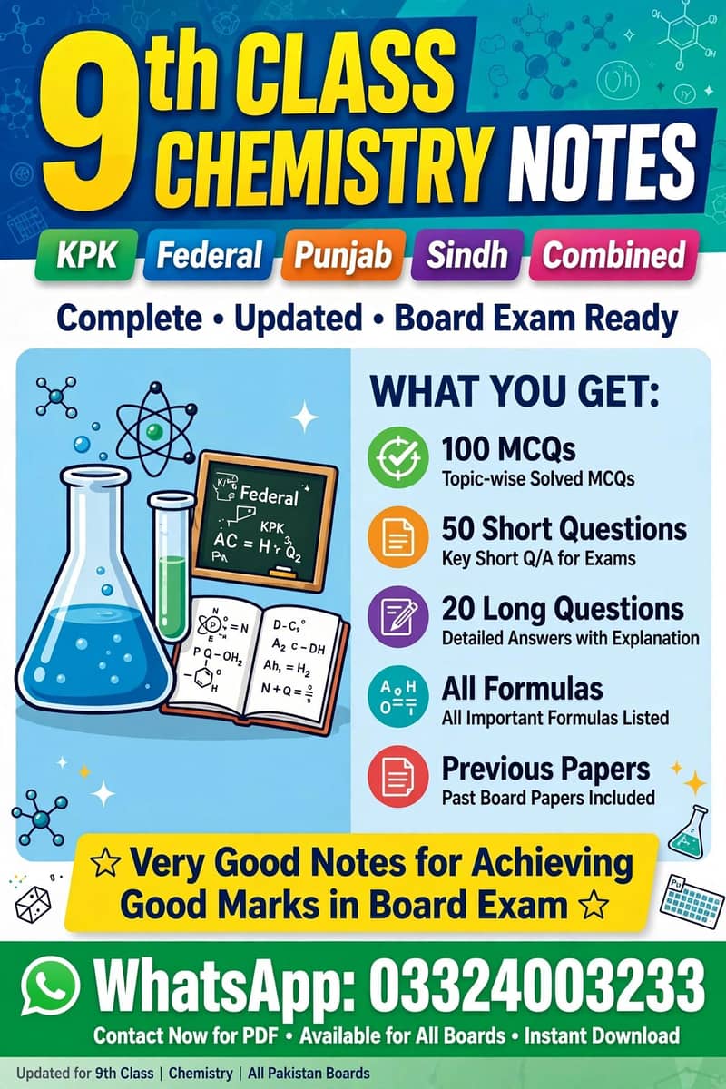 9th class details notes 0