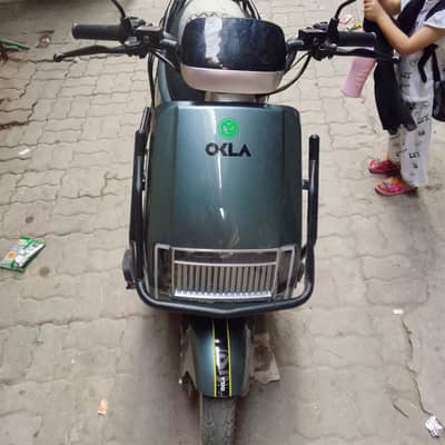 OKLA SCOOTY (ONYX) WITH BEST CONDITION