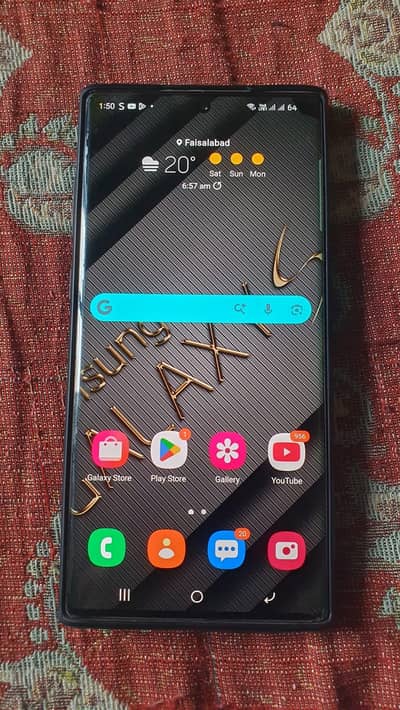 samsung note 10 plus 12 + 256