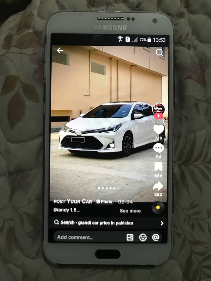Samsung Mobile E7 6