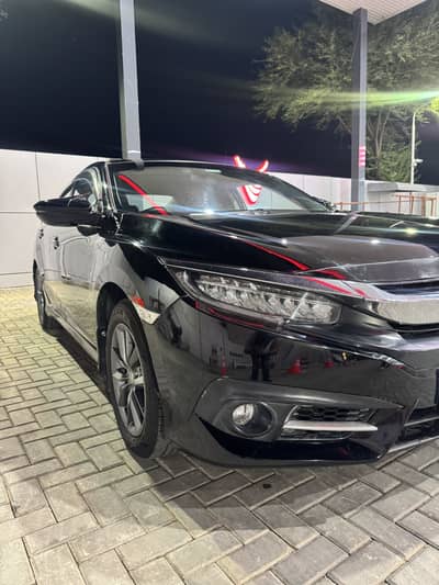 Honda Civic 2019 Facelift UG Red Meter