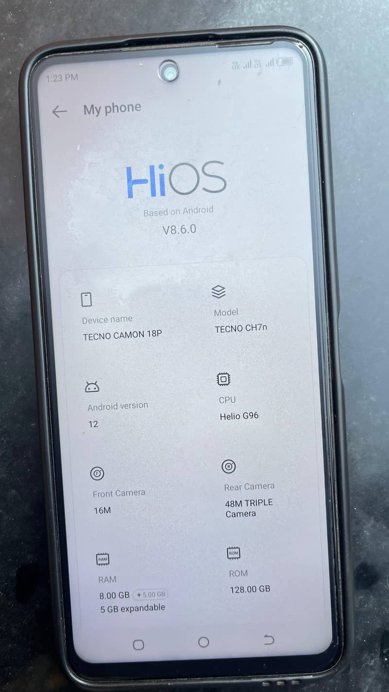 Tecno Camon 18P 1