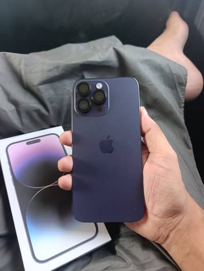 Apple iPhone 14 Pro Max Fu 256gb with box Non pta