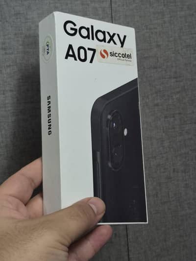 Samsung Mobile A07 4/128GB Black PTA Approved
