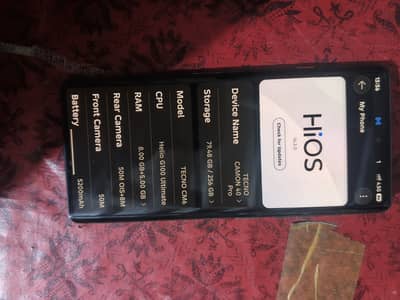 Tecno Camon 40 – 10/10 Condition | Excellent Condition