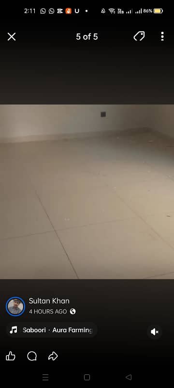 Bungalow For Rent 2+4 Bedrooms Dha Phase 6