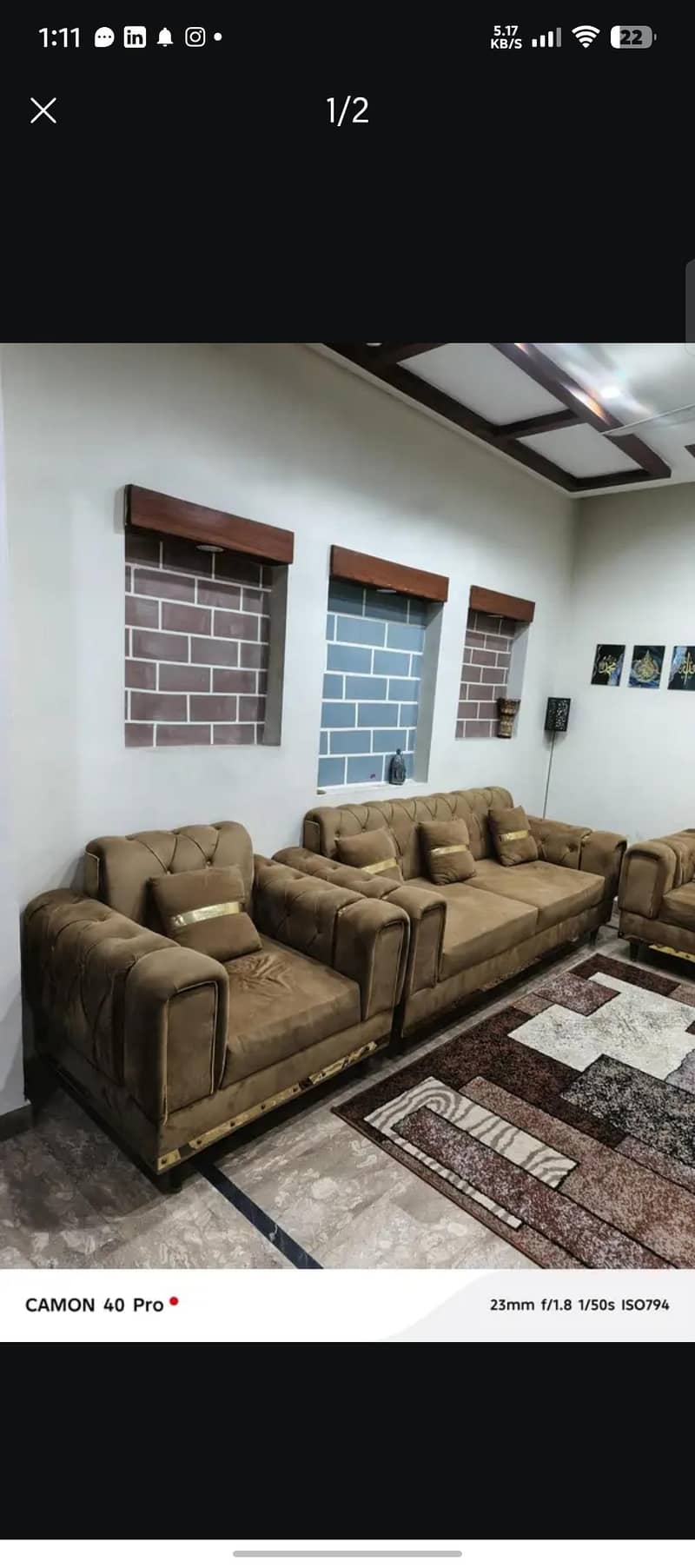 6 seater sofa set 1