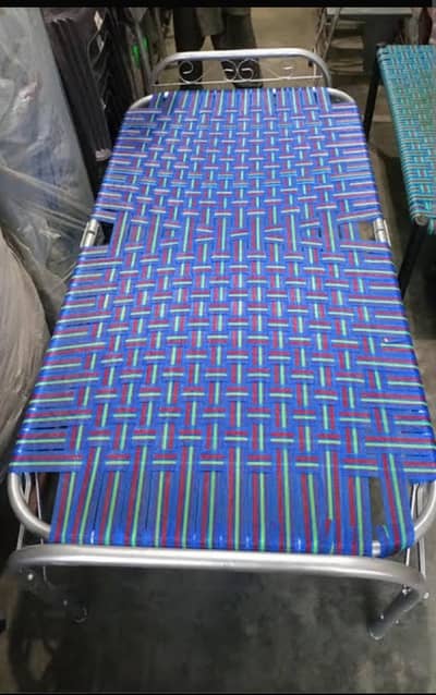 Elastic or foldable charpai
