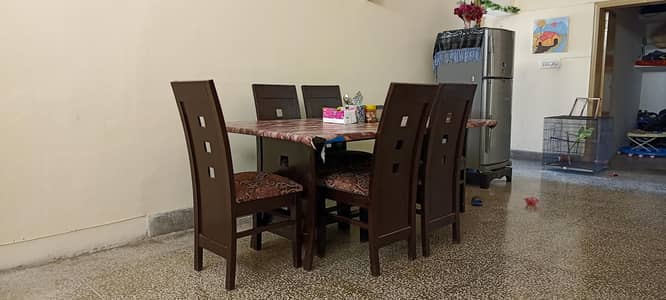6 Seater Wooden Dining Table