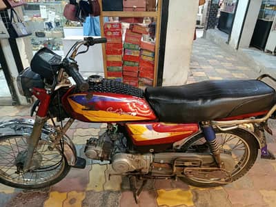 running condition motorcycle CD70
