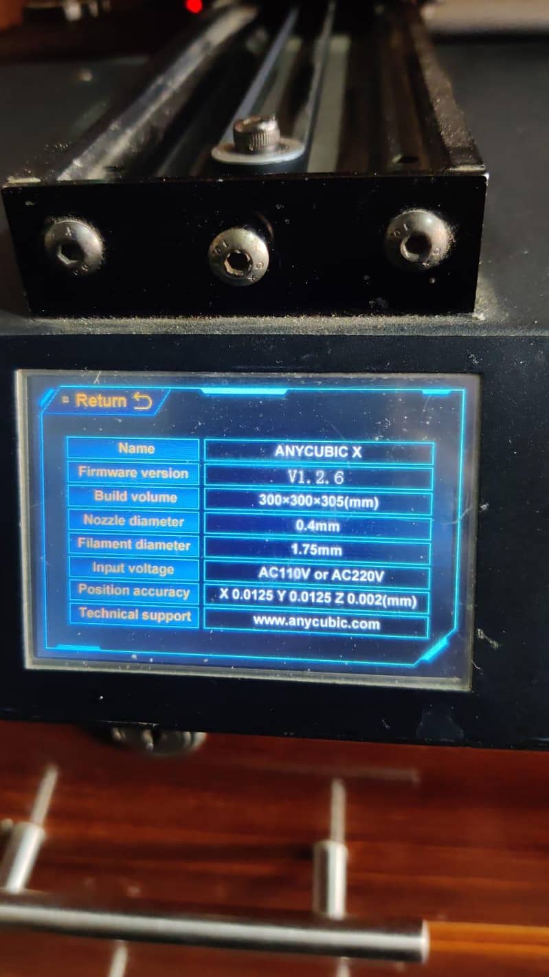 Anycubic mega x 3d printer 1
