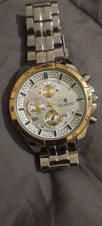 clasico men s watch made in p r c original pice out of country qatar
