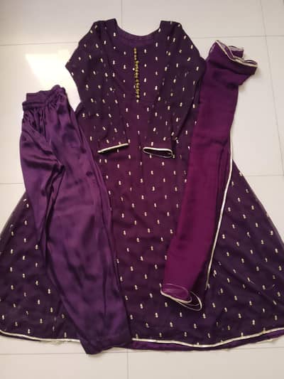 purple brand new dress