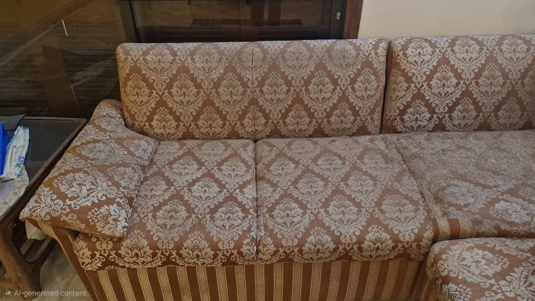 L SHAPED SOFA SET 1