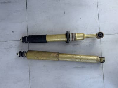 Australian comfort + heavy duty shocks for Toyota fortuner/prado
