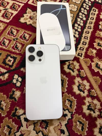 Apple iPhone 16 Pro Max 512 Gb  (Box + Full Sim time available]