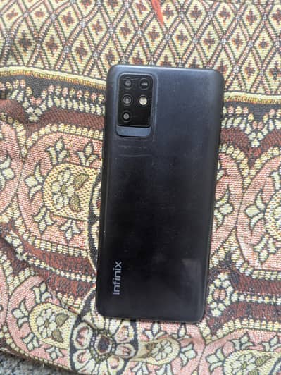 Infinix Note 10 with box charger and charger exchange possible