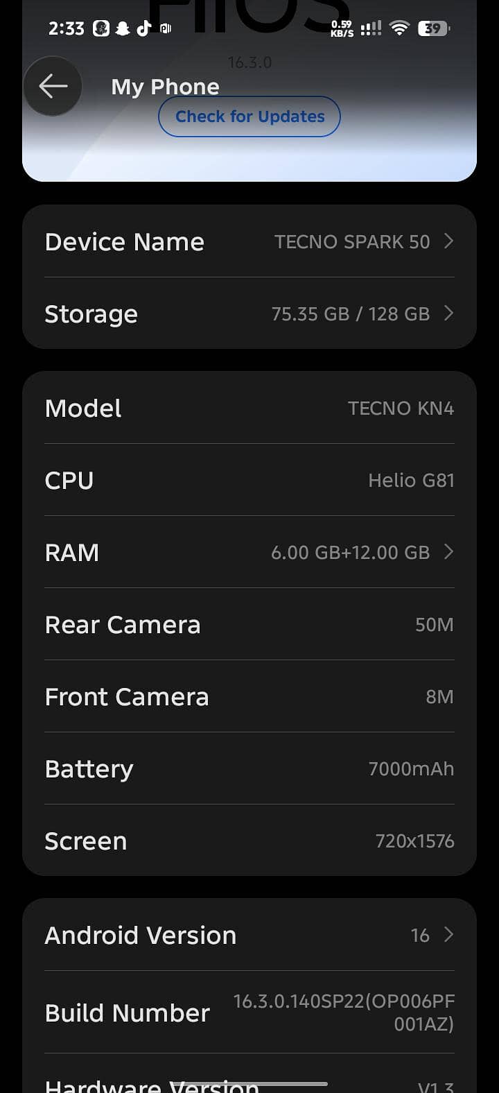 Tecno Other Model 3