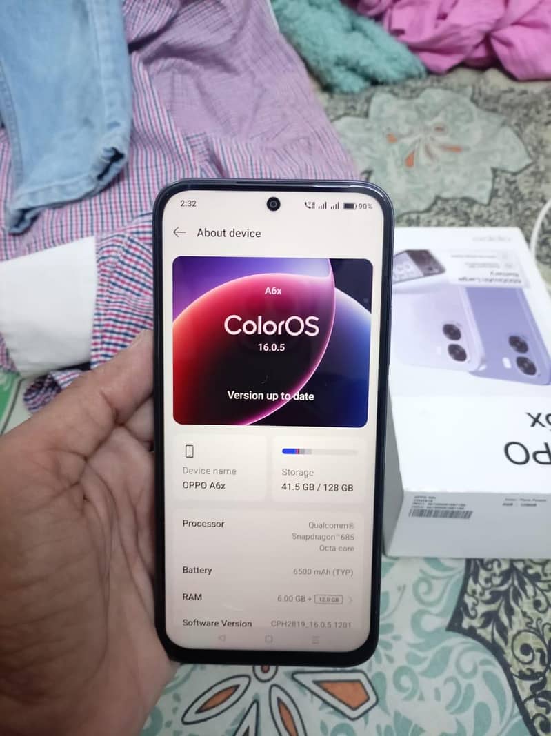 OPPO A6x 8