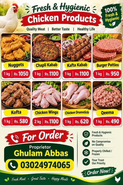 K&N's Foods Products available Now Available only On Advance Order