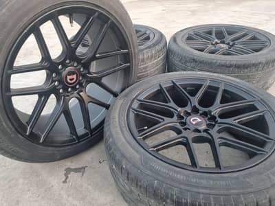 Ultra Lightweight 17 Inch Defy Staggered Alloy Rims  Multi PCD