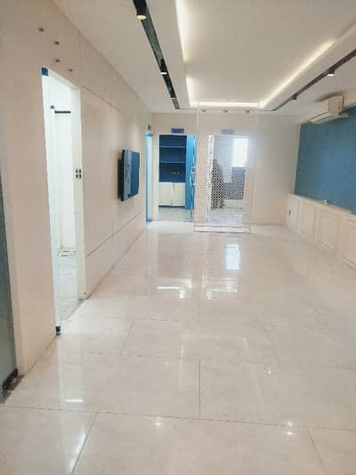 1100 Sq. Ft Sami Furnished Outclassed Spacious Corner Office For Rent Most Prime Location Bukhari Commercial