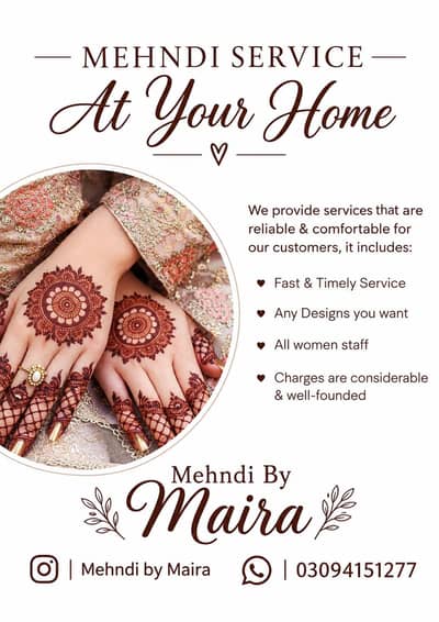 Mehndi Artist Maira