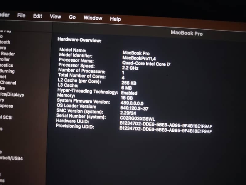 MacBook pro 2015 3