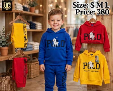 polo kids Winter Tracksuit 3 Fleece-size SML-RS 380-UC brand